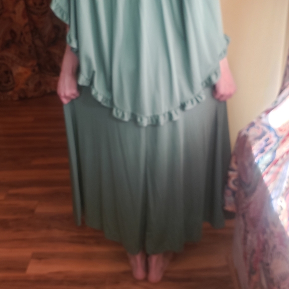 Vintage Green Dress, Sz S - Picture 7 of 12